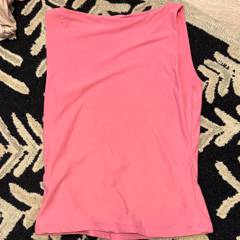Abercrombie Pink Sleeveless Top